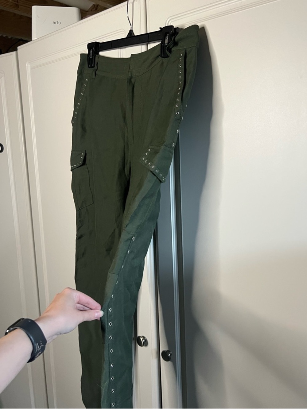 Derek Lam 10 Crosby Grommet Cargo Pants - Picture 5 of 14